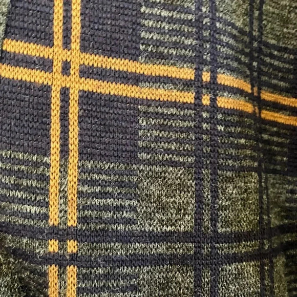 Cambridge Classics Mens Vintage 90s Grunge Grandpa Italy Cardigan XL Gray FA EXC - Picture 5 of 10